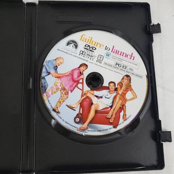 Failure to Launch DVD Matthew McConaughey Sarah Jessica Parker Rom-Com - Picture 2 of 3